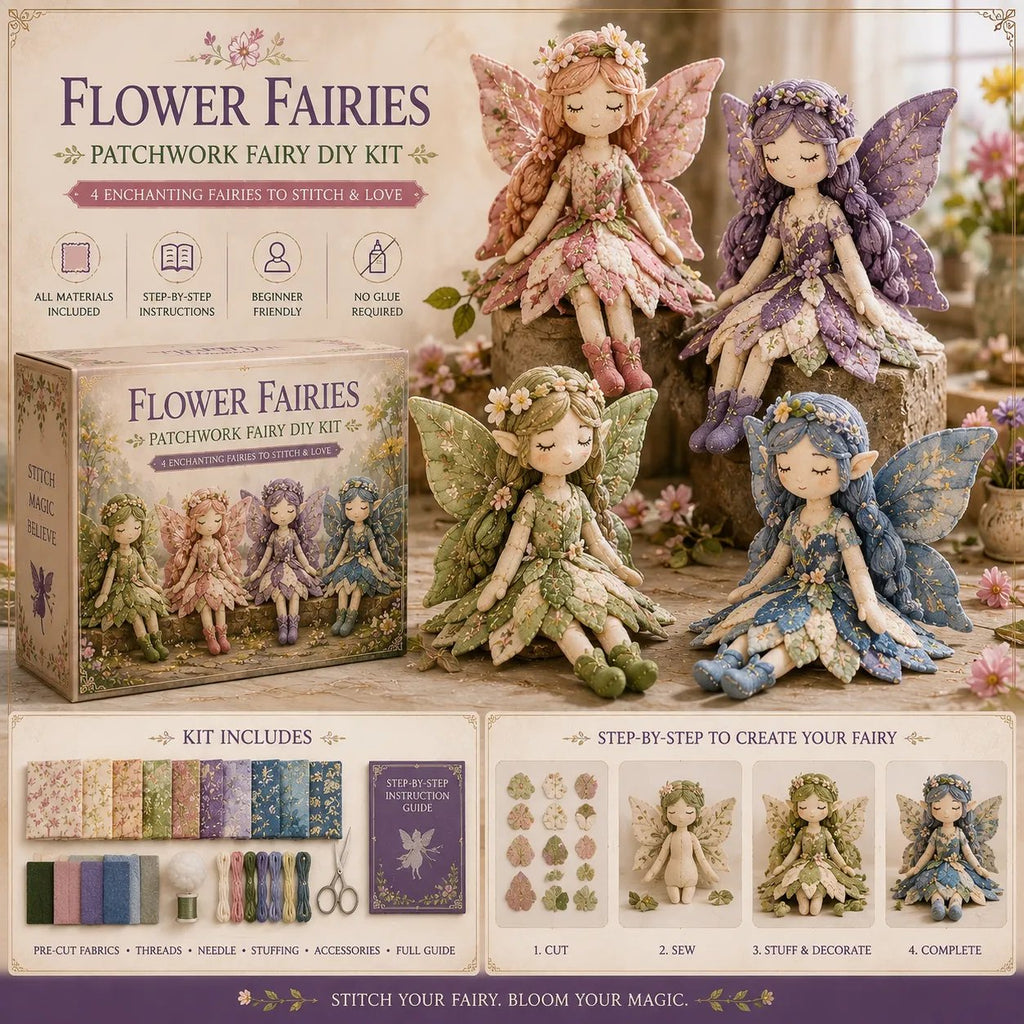 🔥 LAST DAY 50% OFF – DIY Fairy Doll Kit 🧚 | Buy 2 Get Free Shipping