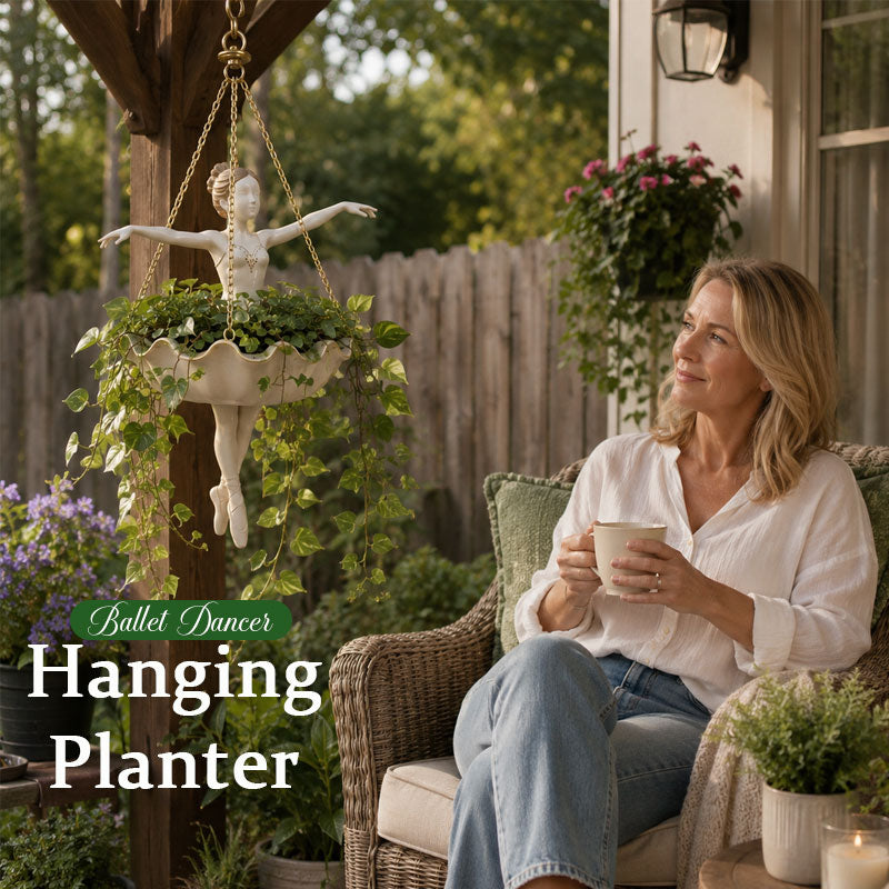 🔥Last Day Promo: 70% OFF 🩰 Ballet Dancer Hanging Planter🌿