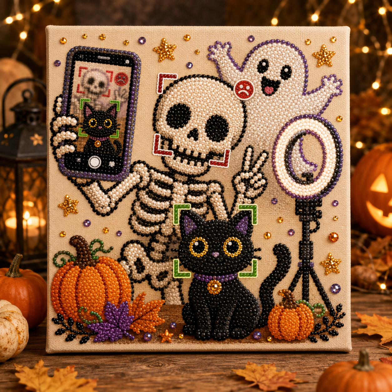 🔥 Halloween Early Bird Sale — 70% OFF —🎃 Absurd Halloween Moments Pearl Art Kit