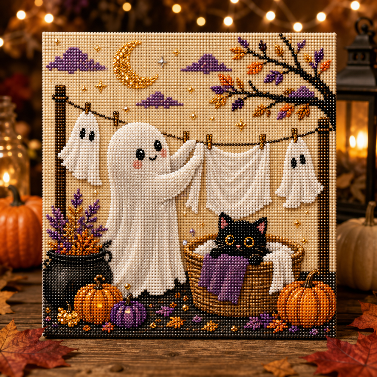 🔥 Halloween Early Bird Sale — 70% OFF —🎃 Absurd Halloween Moments Pearl Art Kit