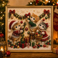 🎄🐾 LAST DAY 70% OFF – Premium 3D Pearl Christmas Kitty Art Kit