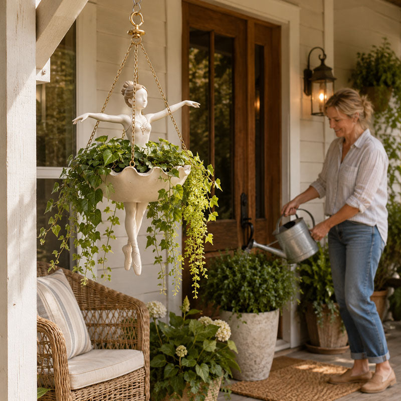 🔥Last Day Promo: 70% OFF 🩰 Ballet Dancer Hanging Planter🌿