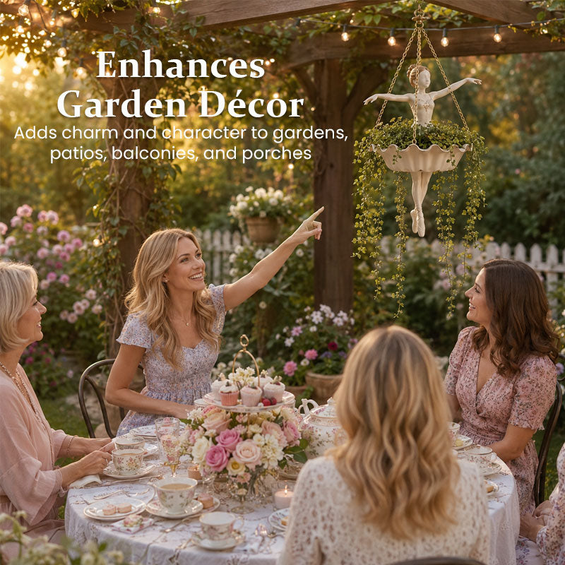 🔥Last Day Promo: 70% OFF 🩰 Ballet Dancer Hanging Planter🌿