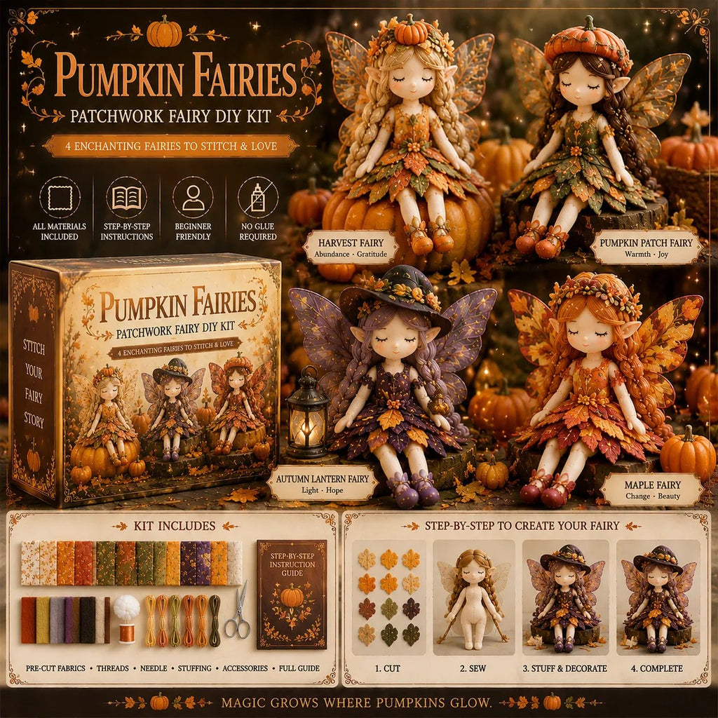🔥 LAST DAY 50% OFF – DIY Fairy Doll Kit 🧚 | Buy 2 Get Free Shipping