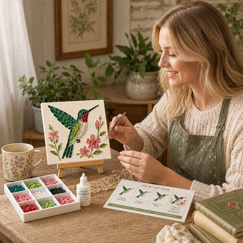🔥LSAT DAY 70% OFF-Watering Can Mosaic Art Kit
