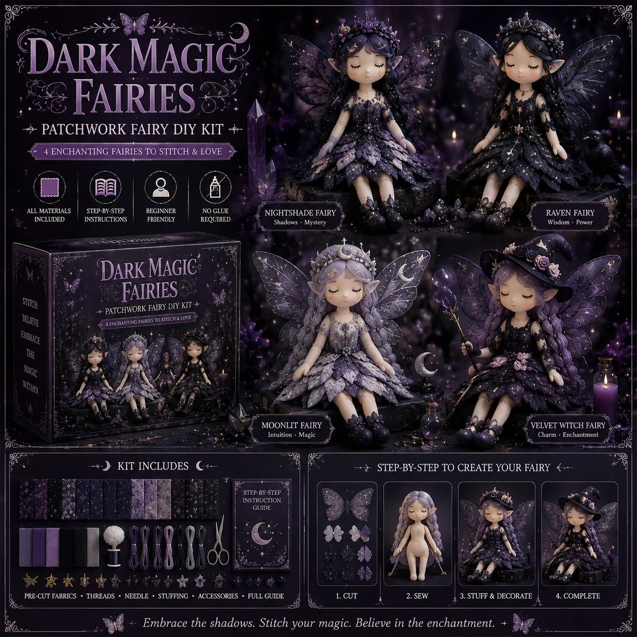 🔥 LAST DAY 50% OFF – DIY Fairy Doll Kit 🧚 | Buy 2 Get Free Shipping