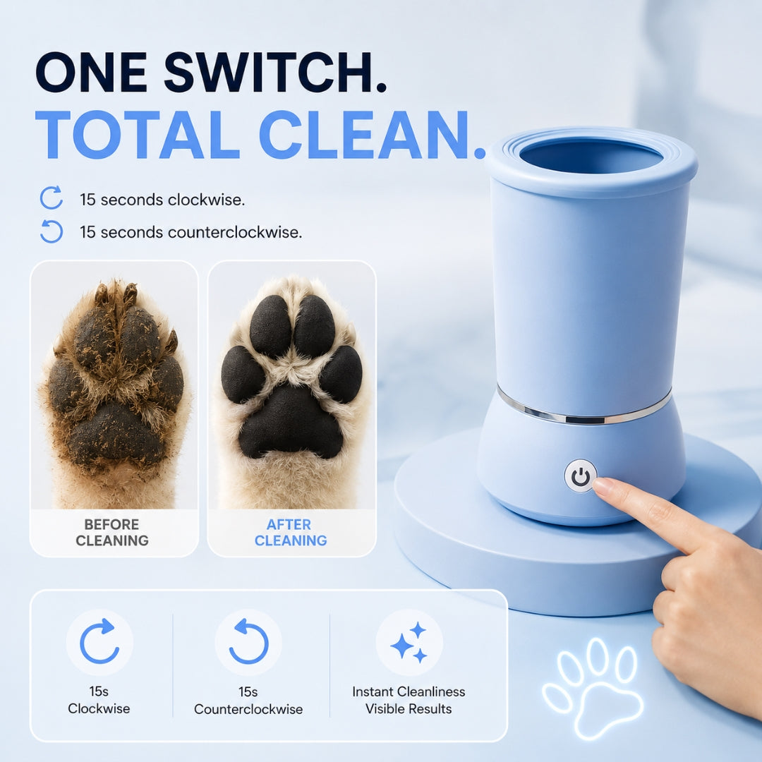 Automatic Pet Paw Cleaner