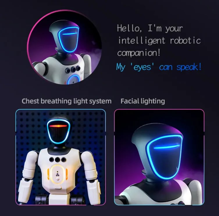 ⌛Limited-time Offer 70% OFF🤖Next-Gen Humanoid AI Robot | Full-Body Flexible Joints & Smart Interactive Control🎮