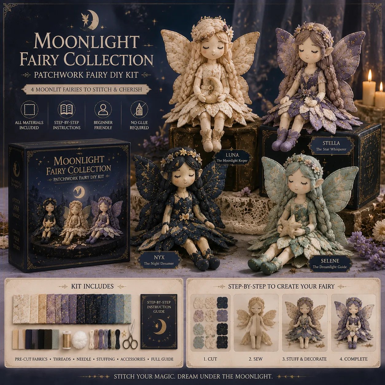 🔥 LAST DAY 50% OFF – DIY Fairy Doll Kit 🧚 | Buy 2 Get Free Shipping