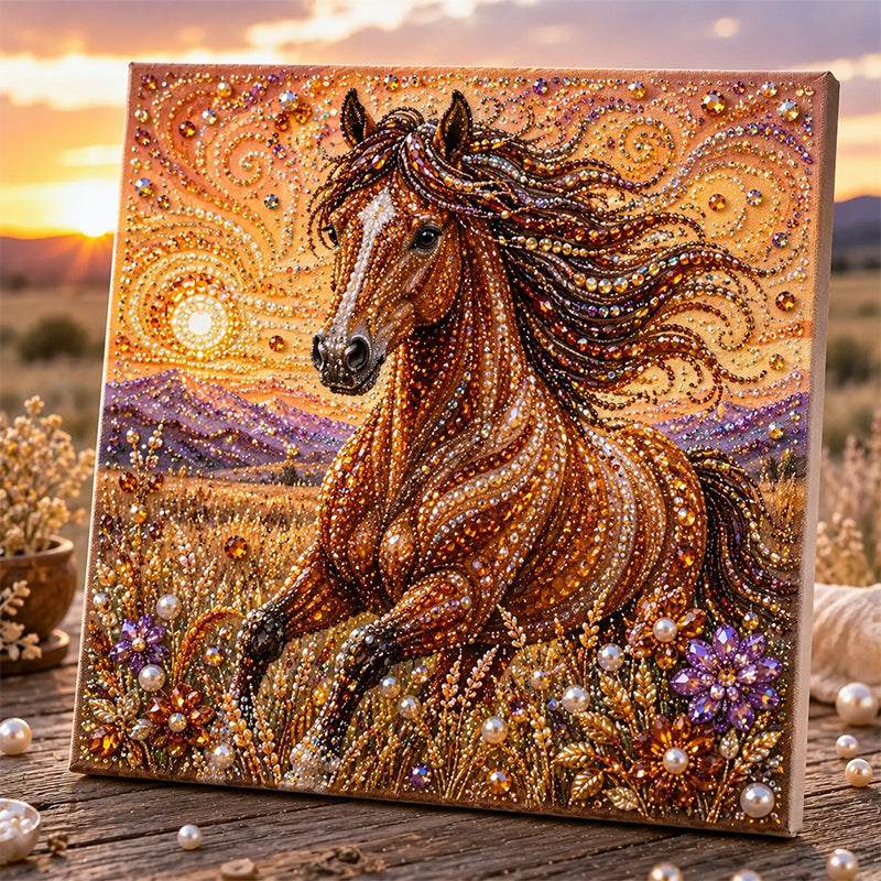 🔥 Last Day 70% OFF - 🦬✨ Highland Cow Pearl Art DIY Kit – Relaxing DIY Craft to Create Stunning Coastal Artwork
