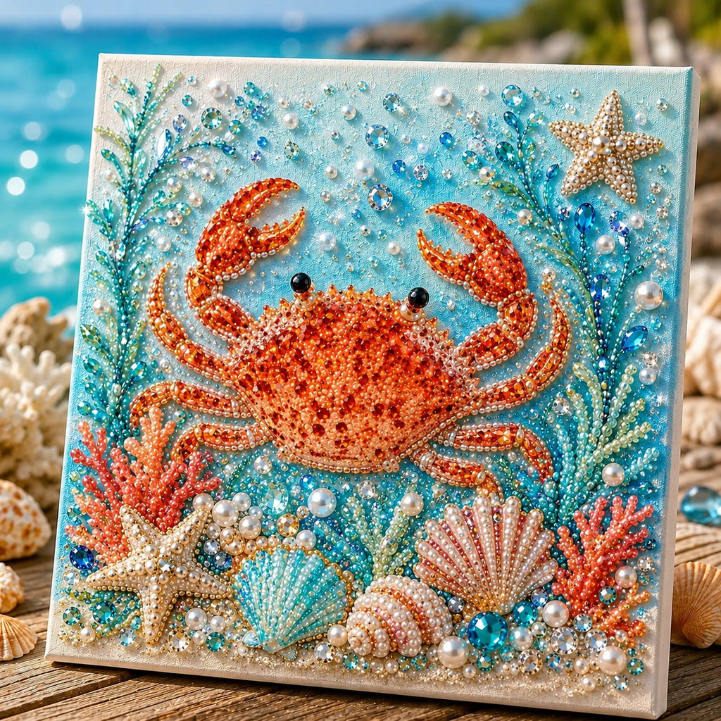 🎁The Perfect Ocean Lover Gift🌊 Ocean Theme Pearl Art DIY Kit