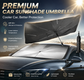 Premium Foldable Windshield Sun Shade Umbrella – UV & Heat Protection