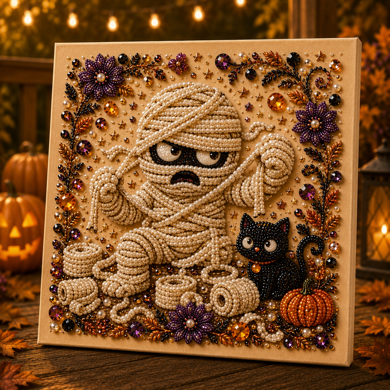 🔥 Halloween Early Bird Sale — 70% OFF —🎃 Absurd Halloween Moments Pearl Art Kit