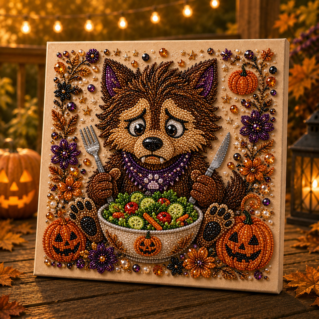 🔥 Halloween Early Bird Sale — 70% OFF —🎃 Absurd Halloween Moments Pearl Art Kit