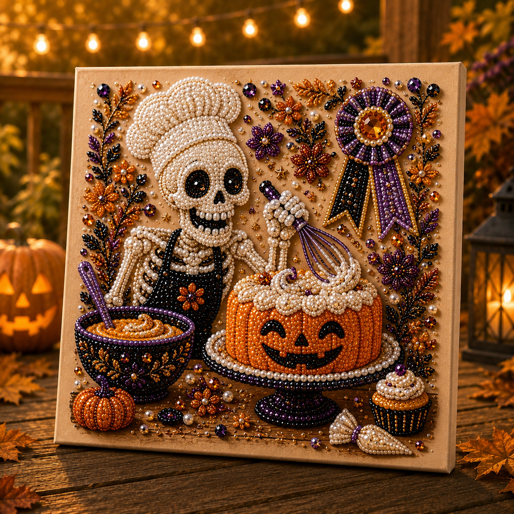🔥 Halloween Early Bird Sale — 70% OFF —🎃 Absurd Halloween Moments Pearl Art Kit
