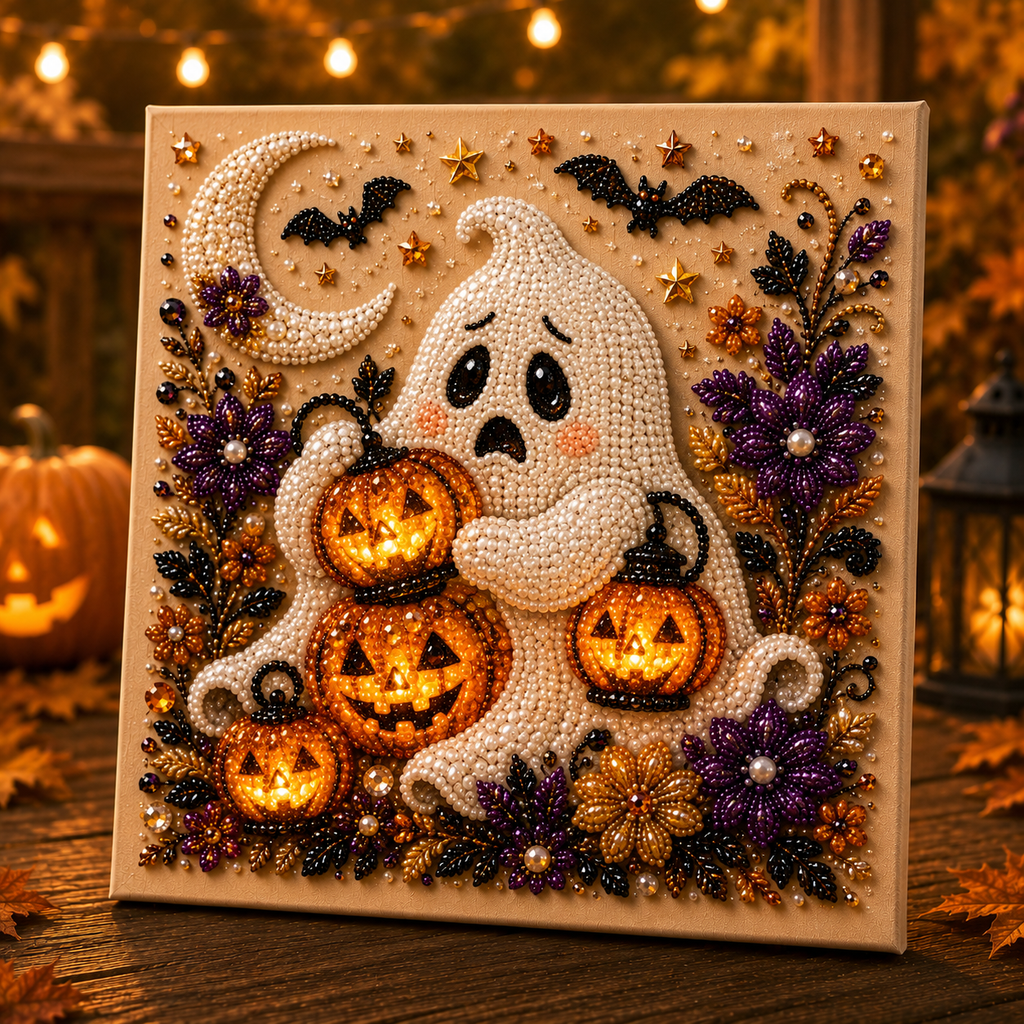 🔥 Halloween Early Bird Sale — 70% OFF —🎃 Absurd Halloween Moments Pearl Art Kit