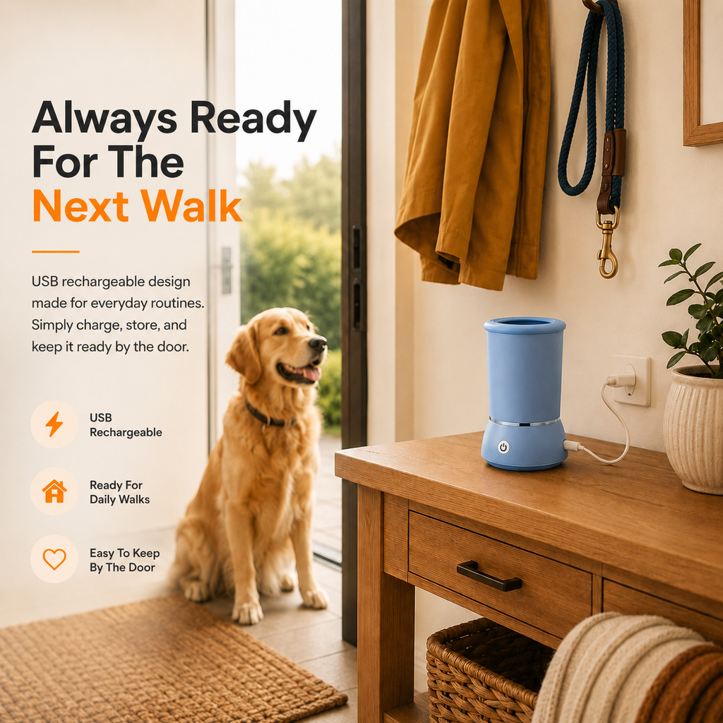 Automatic Pet Paw Cleaner
