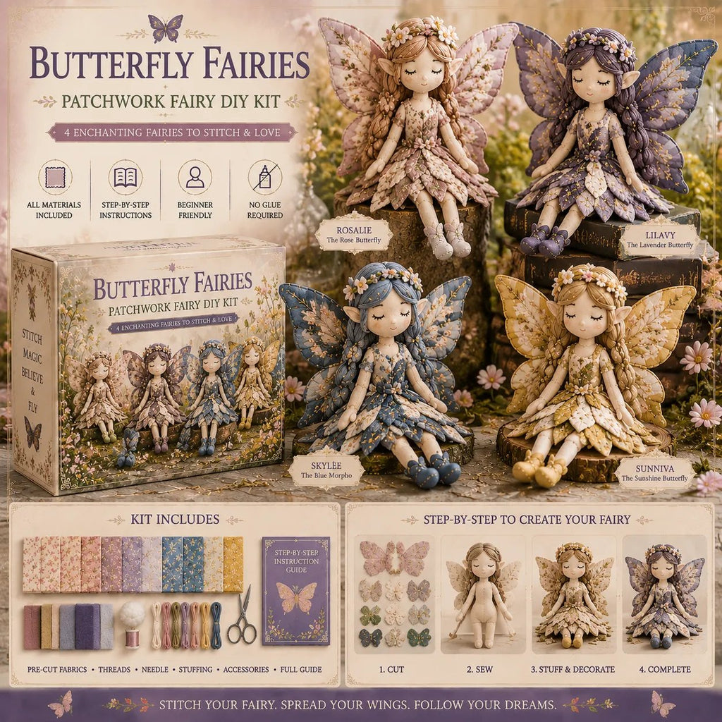 🔥 LAST DAY 50% OFF – DIY Fairy Doll Kit 🧚 | Buy 2 Get Free Shipping