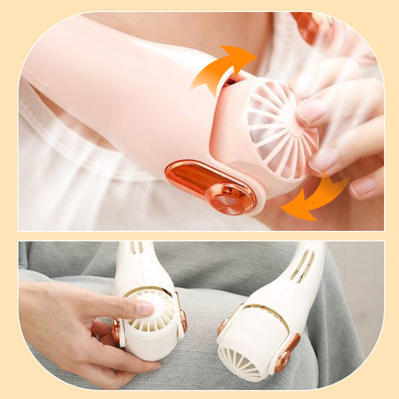 👉 Wearable Neck Cooling Fan ❄️ 50% OFF Summer Essential