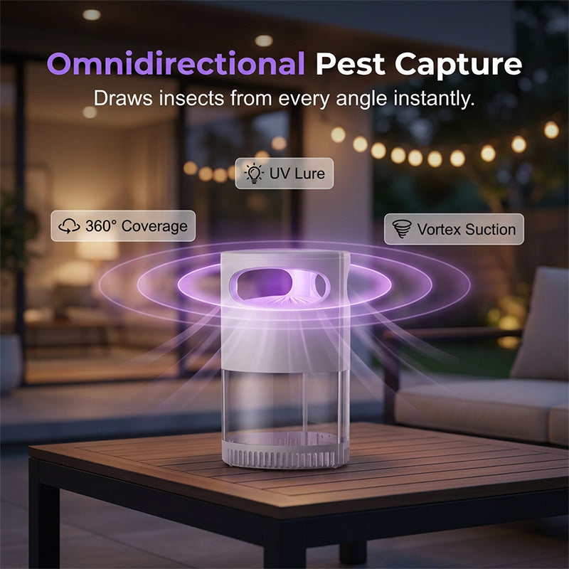 🦟 50% OFF! UV Mosquito Killer Lamp – quiet, USB, chemical-free