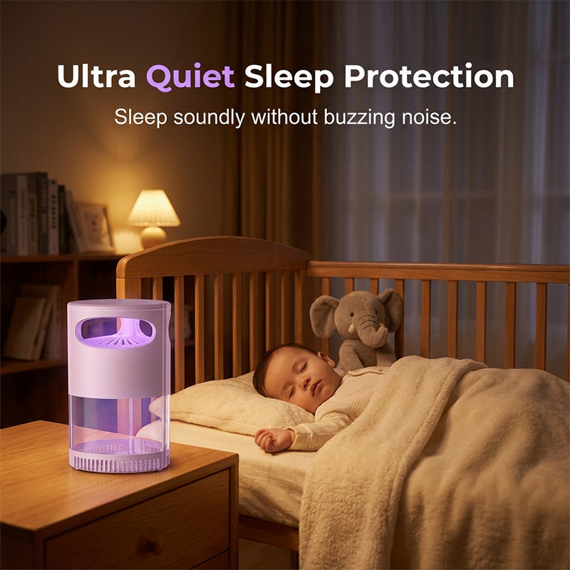 🦟 50% OFF! UV Mosquito Killer Lamp – quiet, USB, chemical-free
